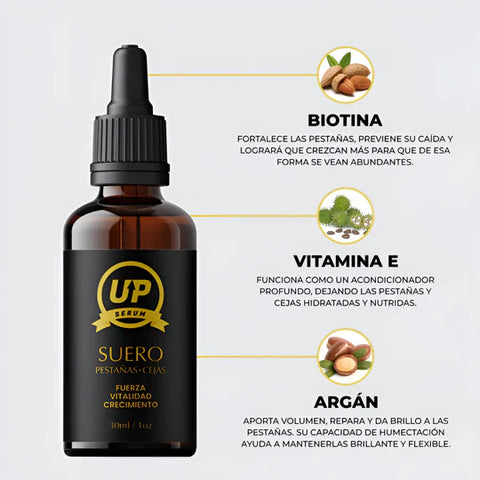 Image of SERUM UP PRO® Alargamiento de pestañas y cejas PESTAÑAS RADIANTES, MIRADA DESLUMBRANTE